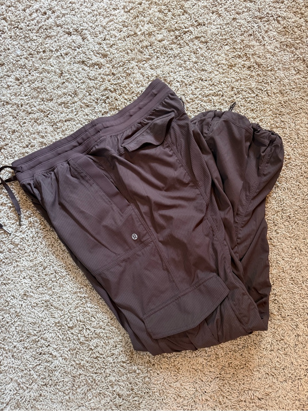 lululemon athletica Women’s Dark Brown Athletic Shorts